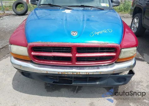 2001 Dodge Dakota Slt/Sport from USA, damaged, VIN 1B7GL2AN31S115001